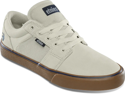 Etnies Barge LS Low - Top Vulcanized White Navy