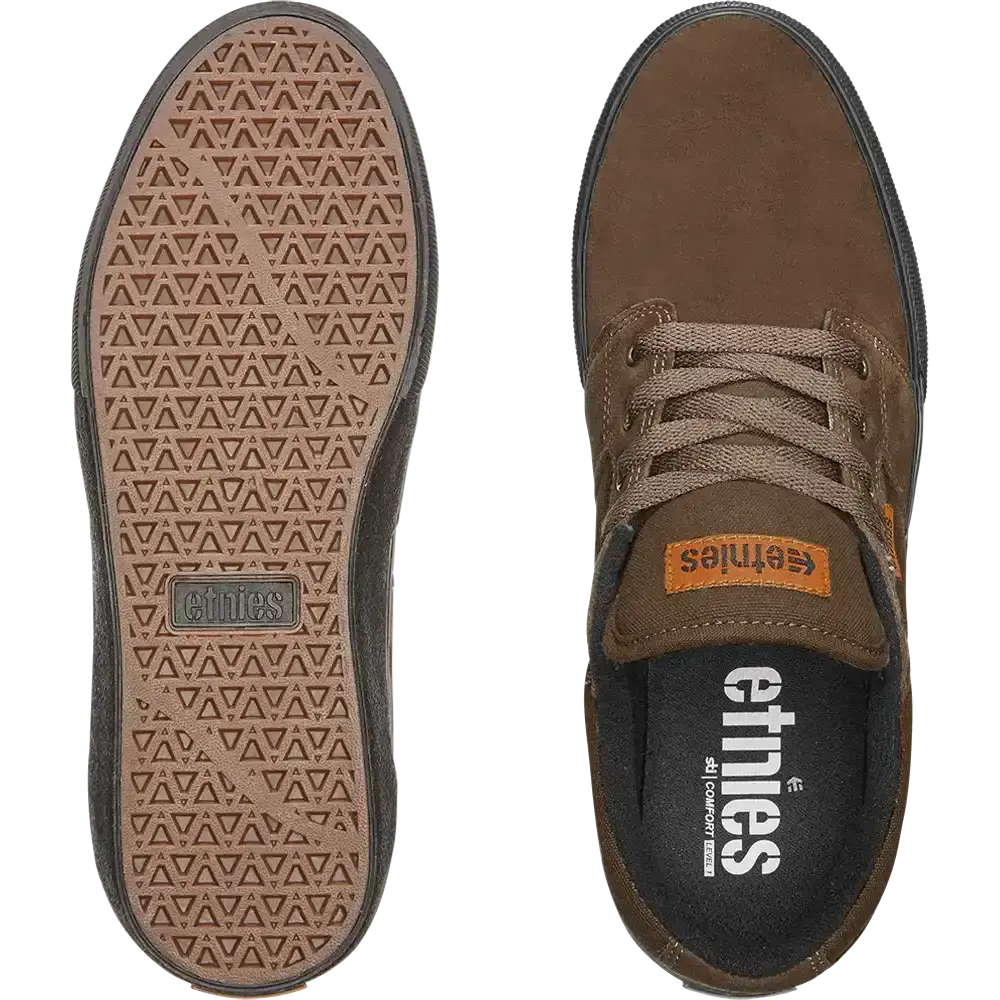 Etnies Barge Ls brown/black - skate shoes