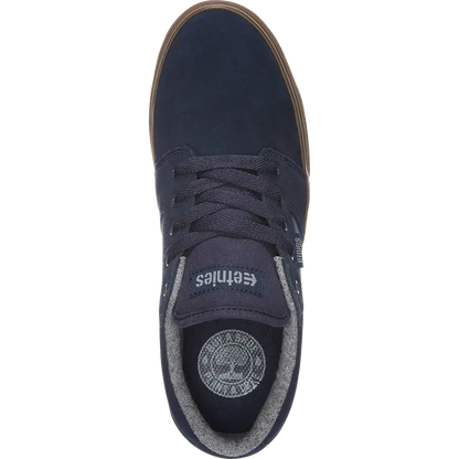Etnies Barge Ls dark blue/gum - skate shoes
