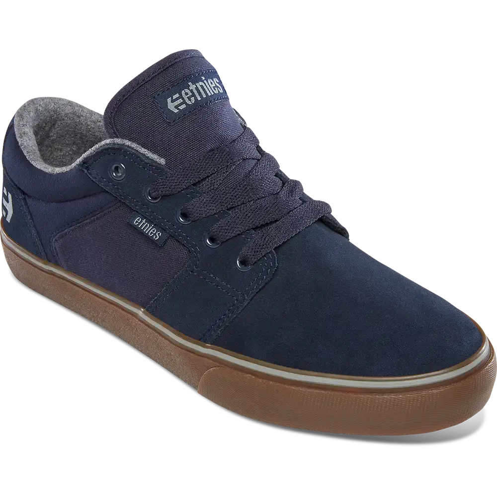 Etnies Barge Ls dark blue/gum - skate shoes