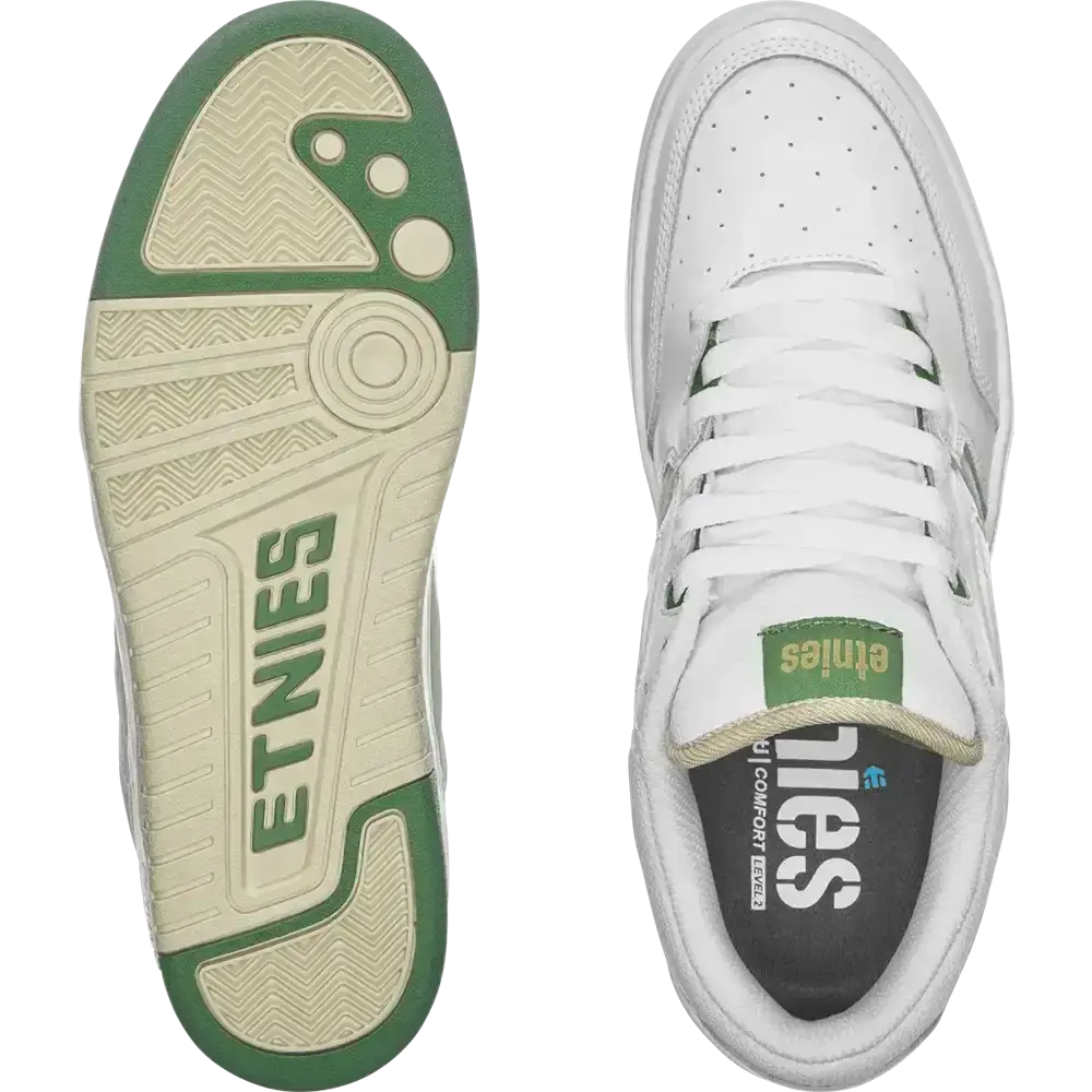 Etnies Loot Low - Top Skate Shoe White Green