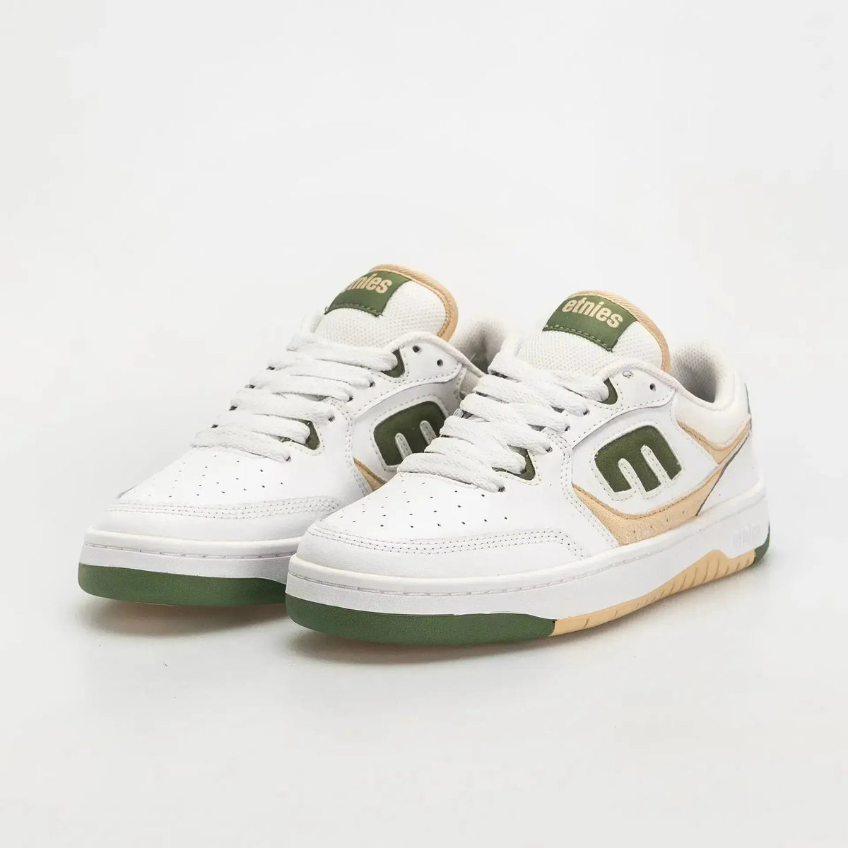 Etnies Loot Low - Top Skate Shoe White Green