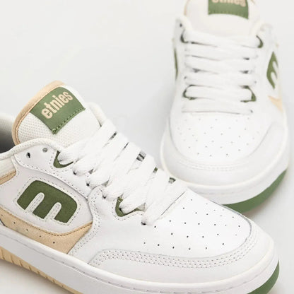 Etnies Loot Low - Top Skate Shoe White Green