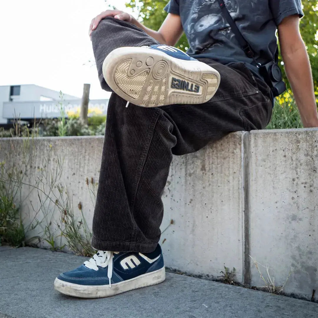 Etnies Loot Low - Top Skate Shoe Navy White