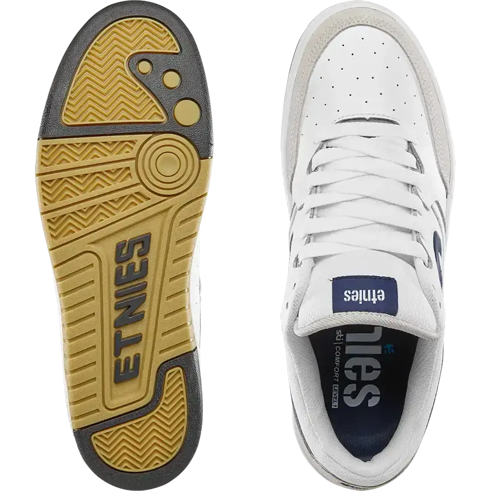Etnies Loot white/navy - men's skate shoes