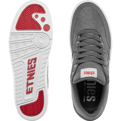 Etnies Loot grey/light grey/red - skate shoes