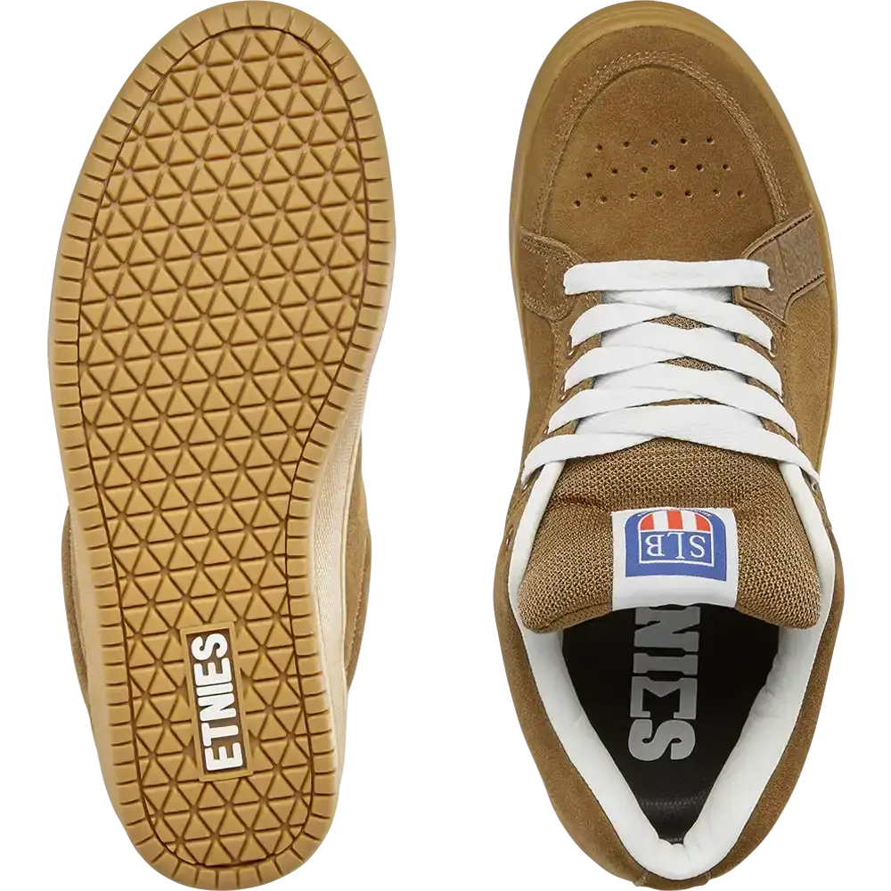 Etnies Sal 23 brown/gum - men's skate shoes