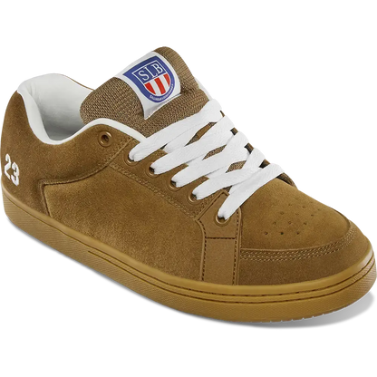 Etnies Sal 23 brown/gum - men's skate shoes