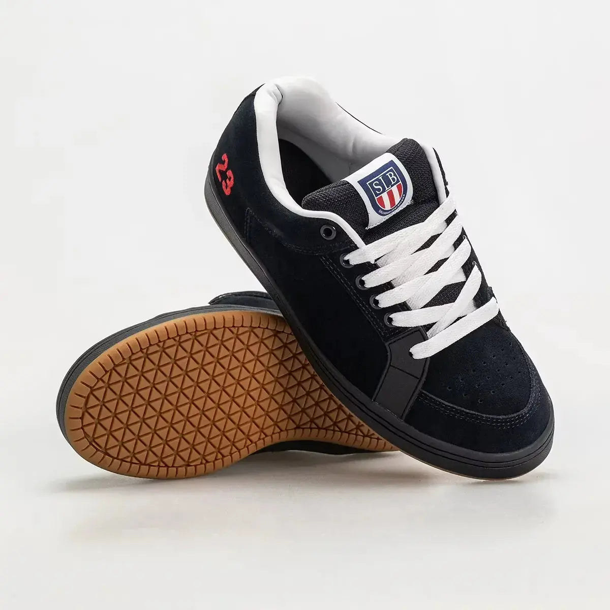 Etnies Sal 23 Low - Top Skate Shoe Navy Classic