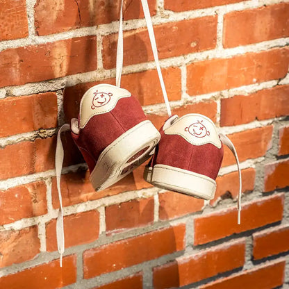 Etnies Scam Low-Top Skate Shoe Burgundy Tan