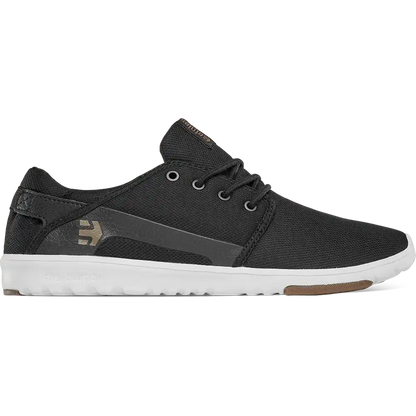 Etnies Scout black/white/gum - skate shoes