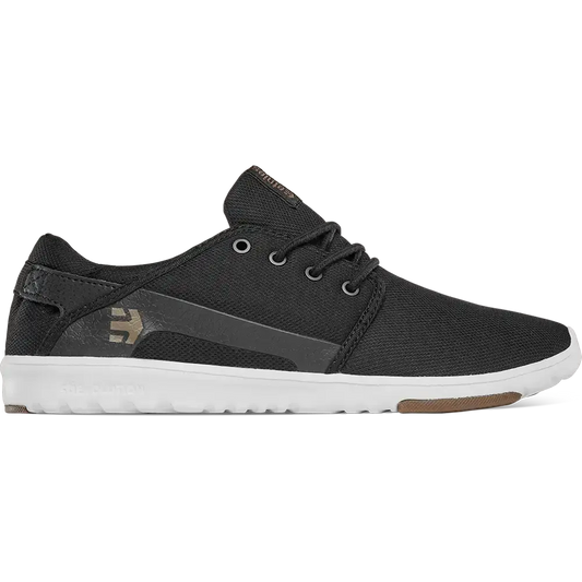 Etnies Scout black/white/gum - skate shoes