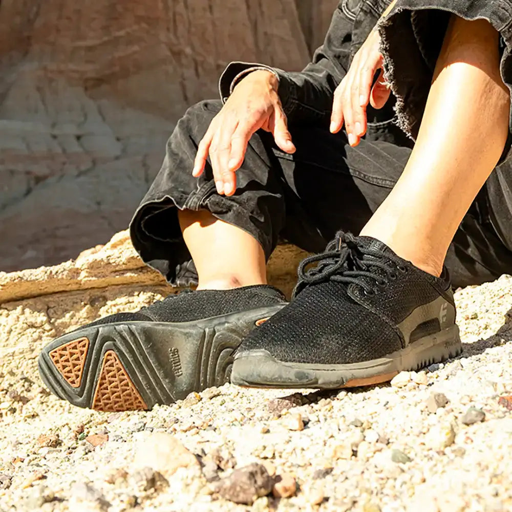 Etnies Scout black/gum - men's skate shoes