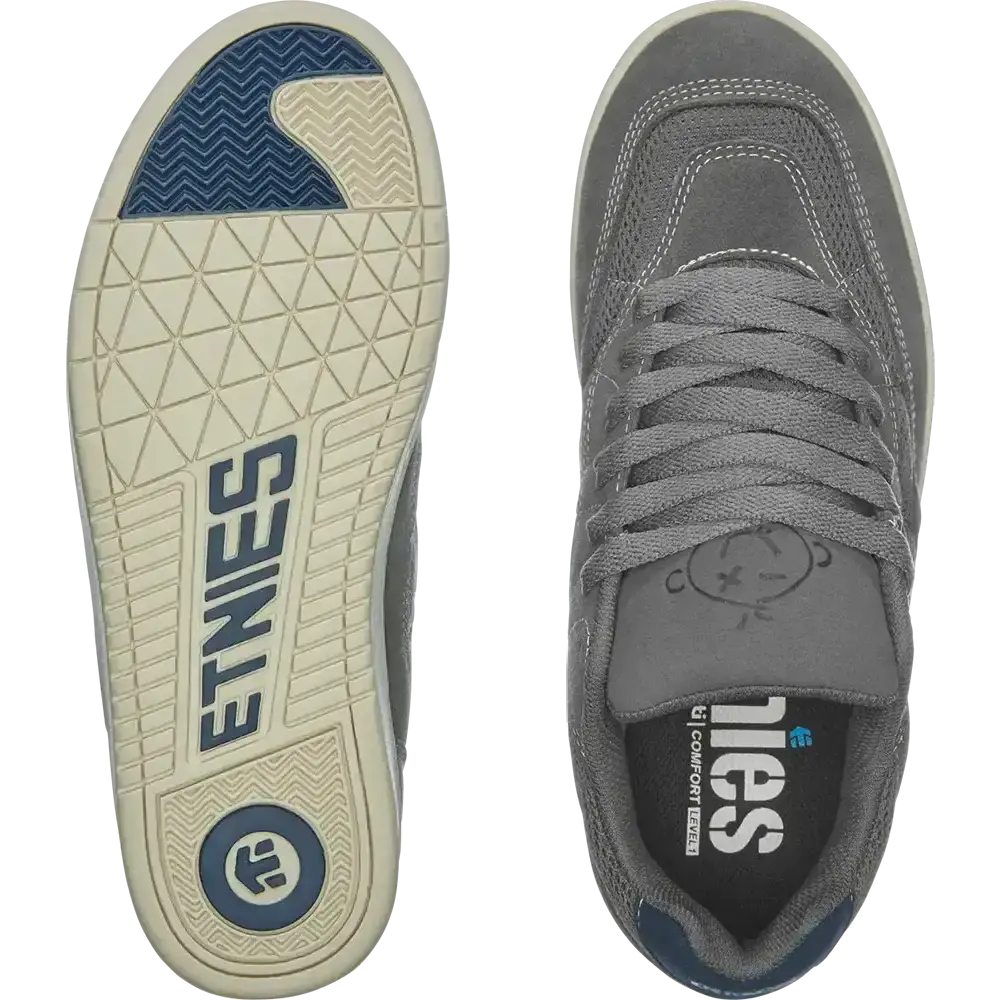 Etnies Snake Low - Top Skate Shoe Dark Grey