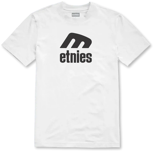 Etnies Icon E Tee White Short Sleeve Shirt