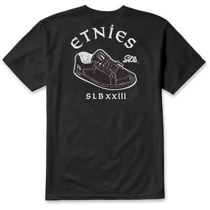 Etnies Slb Flag Tee white - t-shirt