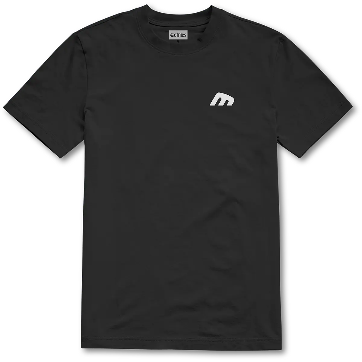 Etnies Team Embroidery Tee Black and White
