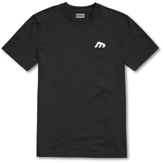 Etnies Team Embroidery Tee Black and White