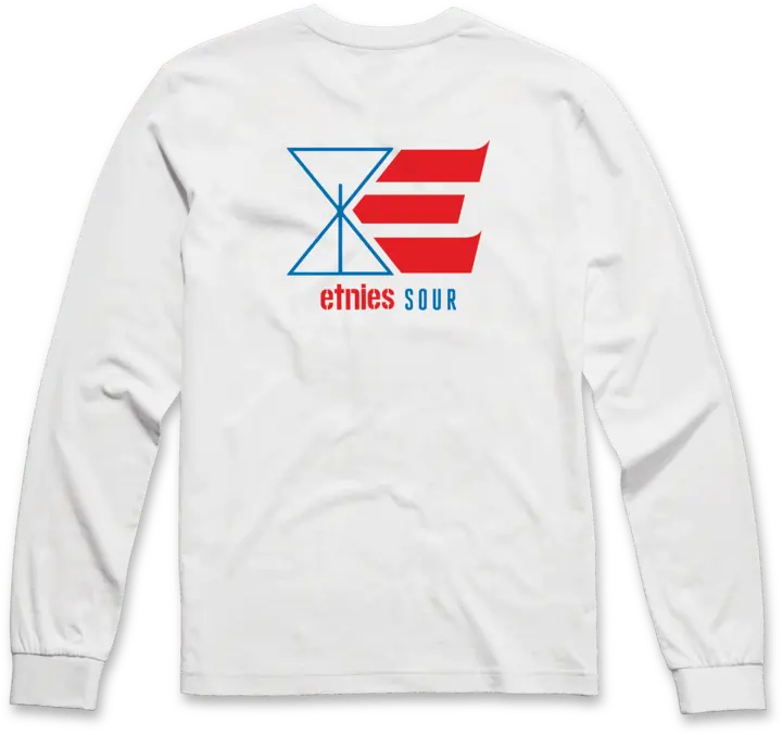 Etnies LS tee x Sour Solution white – men’s tee