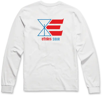 Etnies LS tee x Sour Solution white – men’s tee