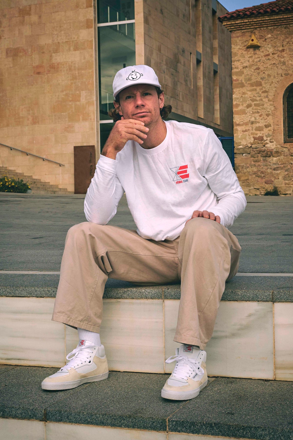 Etnies LS tee x Sour Solution white – men’s tee