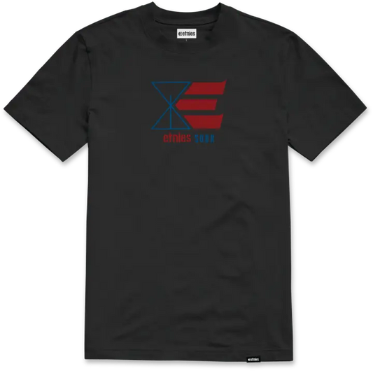 Etnies Tee x Sour Solution black – men’s tee