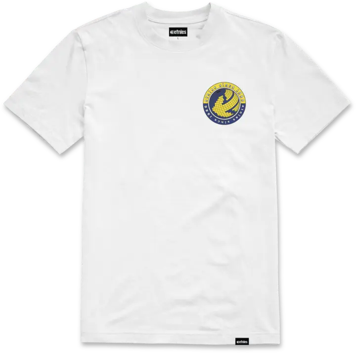 Etnies Around the world tee white – men’s tee