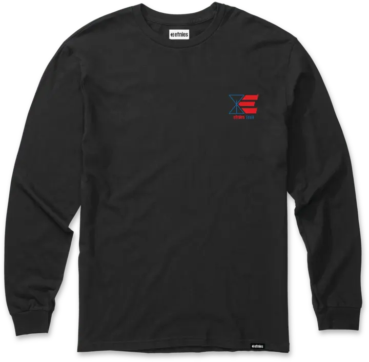 Etnies LS tee x Sour Solution black – men’s tee