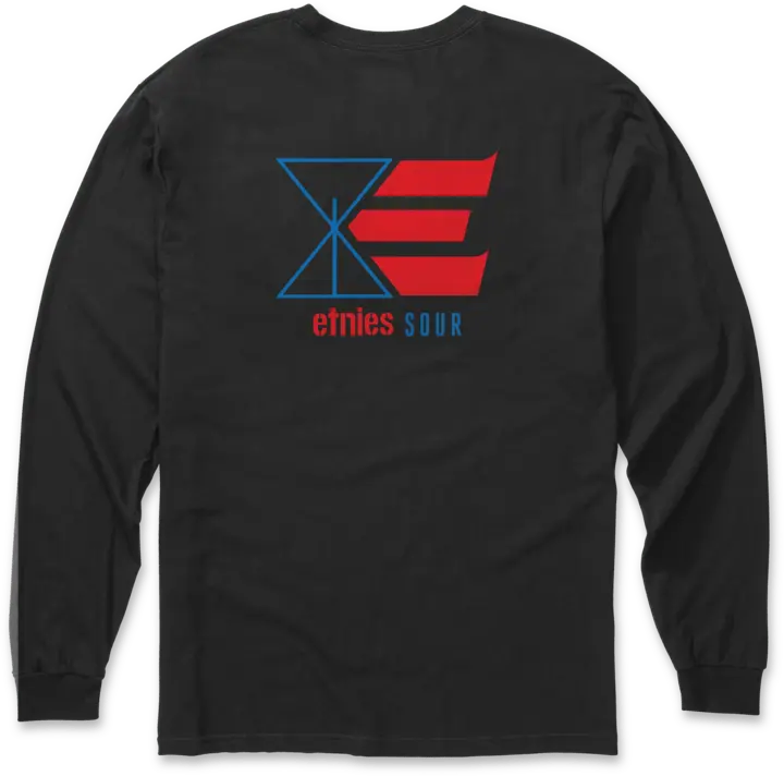 Etnies LS tee x Sour Solution black – men’s tee