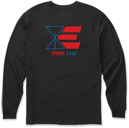 Etnies LS tee x Sour Solution black – men’s tee