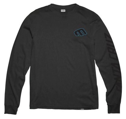 Etnies Santa Cruz Screaming Hand L/S Tee Black