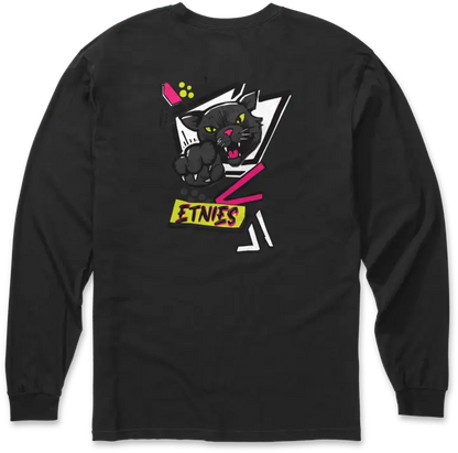 Etnies Puma LS tee black – men’s skate clothes