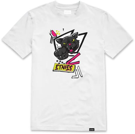 Etnies Puma tee white – men’s skate clothes