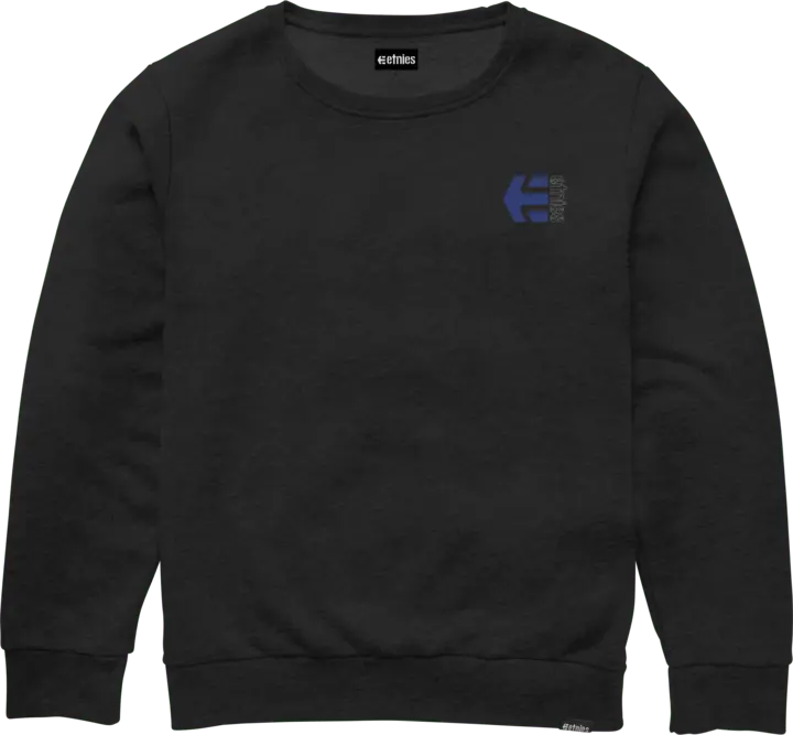 Etnies Corp combo crewneck black/blue/white – pullover