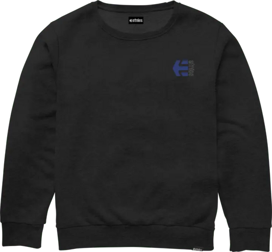 Etnies Corp combo crewneck black/blue/white – pullover