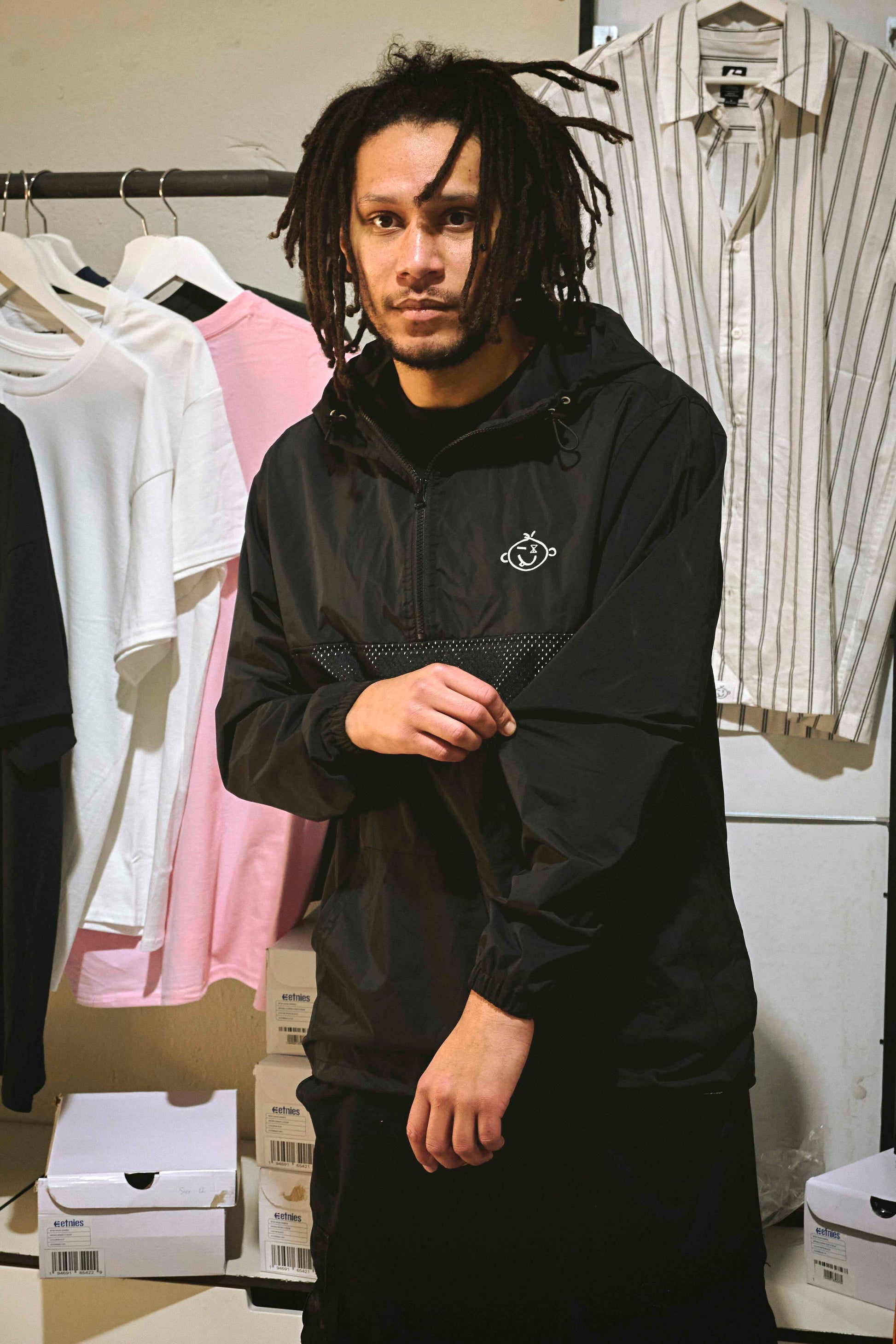 Etnies Sour Solution Anorak black - shirts & tops