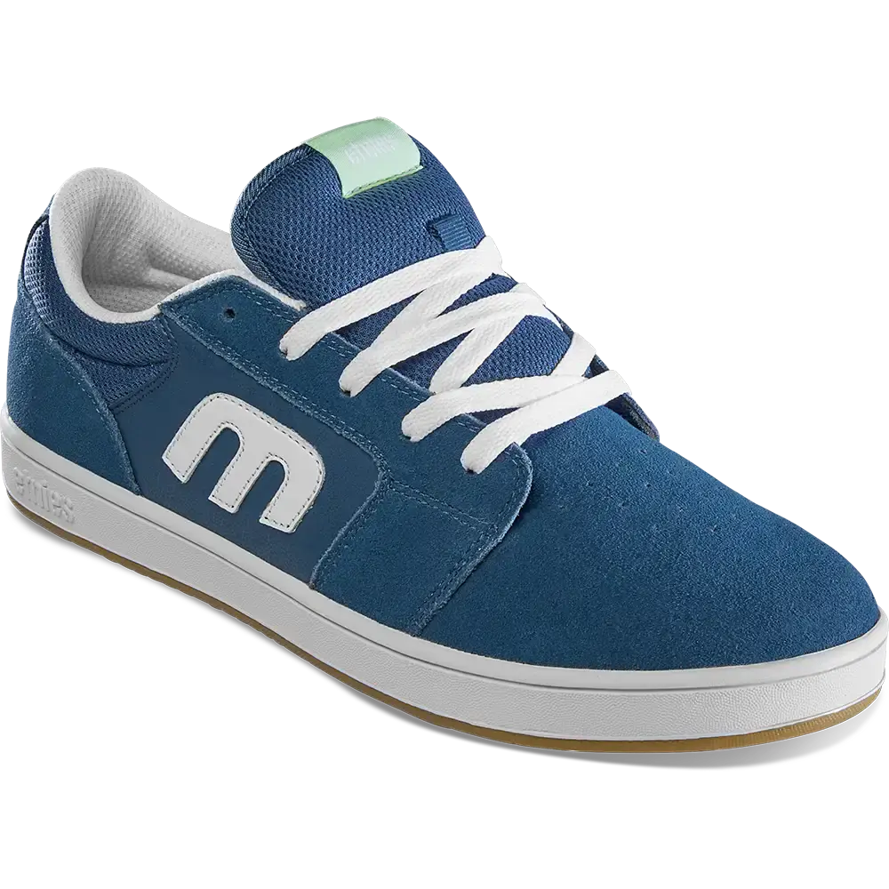 Etnies Cresta teal - men's skate shoes  US